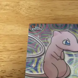 2000 Topps Chrome Pokemon Series 2 T.V. Animation - #151 - Mew - Image 5