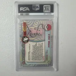 2000 Topps Chrome Pokemon T.V. #151 MEW PSA 8! - Image 2