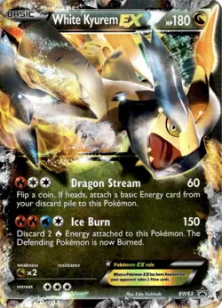White Kyurem EX - Promo Black and White Promos BW63 MP - Image 1