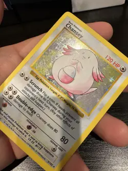 Chansey 3/102 Shadowless Base Set Holo LP/MP - SHIPS FAST 🔥💨 - Image 4