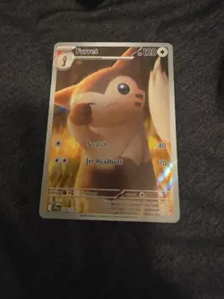 Furret - 168/159 Holofoil SV09: Journey Together JTG Illustration Rare IR - Image 2