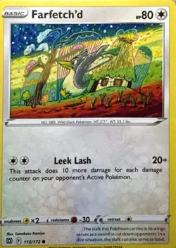 Farfetch'd Common SWSH09: Brilliant Stars 115/172 NM - Image 1
