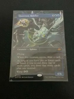 MTG EOE Quantum Mystery Borderless Foil English Version - Image 1