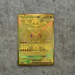 Pokemon TCG Perfect Order Hyper Rare Gold Mega Zygarde EX Full Art 124/088 - Image 2