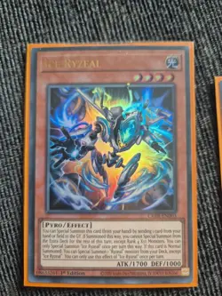 Ice Ryzeal CRBR-EN003 Ultra Rare 1st Edition Yu-Gi-Oh - Image 1