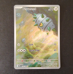 The Pokemon Company Pokemon TCG Ferroseed 148/086 SV: White Flare IR Holo EN - Image 1