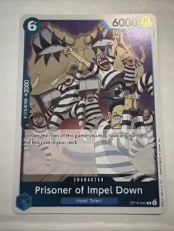 Prisoner of Impel Down OP16-042 R The Time of Battle Foil English One Piece - Image 1