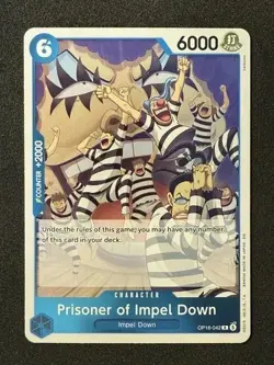 Prisoner of Impel Down OP16-042 R The Time of Battle Foil English One Piece - Image 1