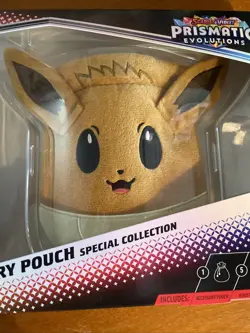 Pokemon Eevee Prismatic Evolutions Accessory Pouch Special Collection SEALED - Image 3