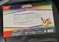 Pokemon Prismatic Evolutions Accessory Pouch Special Collection Factory Sealed - Image 2