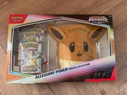 Pokemon TCG: Prismatic Evolutions Accessory Pouch Special Collection. SEALED - Image 1