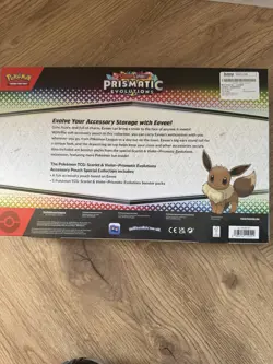 Pokemon TCG: Prismatic Evolutions Accessory Pouch Special Collection. SEALED - Image 2