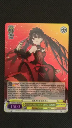 Weiss Schwarz Kurumi Fdl/W120-E003S SR Fujimi Fantasia Bunko Vol 2 NM - Image 1