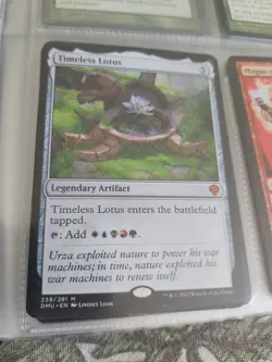 Mtg Timeless Lotus Near Mint - Image 1