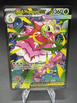 Mega Meganium Ex 272/217 - SIR Ascended Heroes Pokemon TCG - Near Mint - Image 1