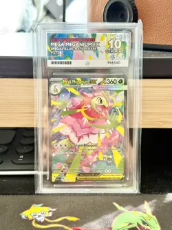 Pokemon TCG Mega Meganium Ex 272/217 Ascended Heroes SIR Gem Mint ACE 10 - Image 1