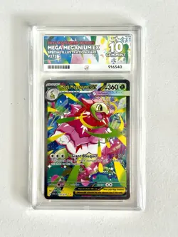 Pokemon TCG Mega Meganium Ex 272/217 Ascended Heroes SIR Gem Mint ACE 10 - Image 2
