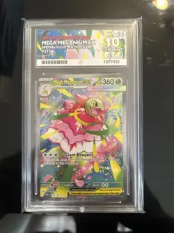 Pokemon TCG Mega Meganium Ex 272/217 Ascended Heroes SIR ACE 10 - Perfect Subs - Image 1