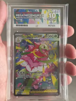 Pokemon TCG Mega Meganium Ex 272/217 Ascended Heroes SIR ACE 10 - Image 3