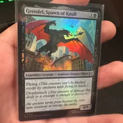 Grendel, Spawn of Knull 0009 MTG Spider-Man FOIL NM/M - Image 1