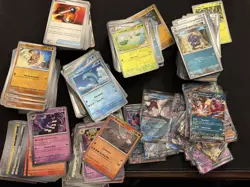 55 English Pokemon Card Bulk Lot | Guaranteed Ultra Rare + Reverse Holo - Image 1