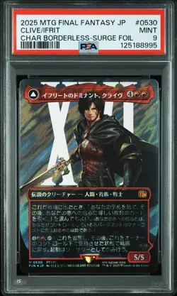2025 #0530 CLIVE, IFRIT'S DOMINANT/IFRIT, WARDEN OF INFERNO PSA 9 - Image 1