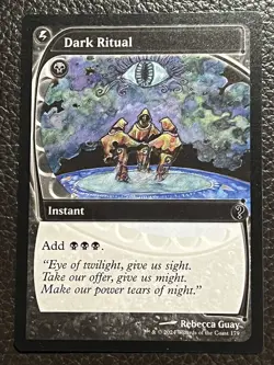 Mtg MB2— Dark Ritual—NM Future Sight - Image 1