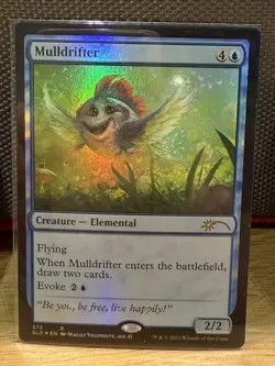 Mtg Secret Lair— Mulldrifter — Foil —NM - Image 1