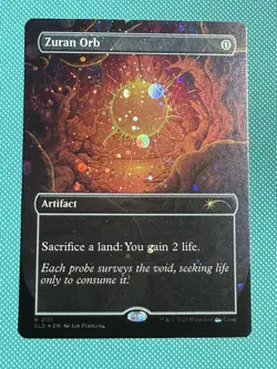 Mtg SLD Secret Lair— Zuran Orb 2026 Reprint— Galaxy Foil — NM - Image 1