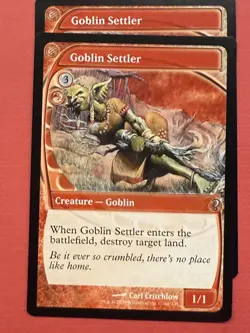 Mtg MB2— Goblin Settler —NM Future Sight - Image 1