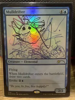 Mtg Secret Lair— Mulldrifter — Foil —NM - Image 1