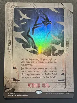 Mtg Secret Lair Rovina Cai — Aether Vial —Foil—NM - Image 1