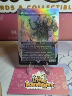 The Dawning Archaic [Borderless Foil] Secrets of Strixhaven MTG M 0289 NM - Image 1