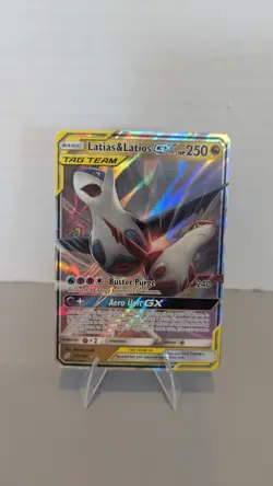 Pokemon Latias & Latios GX 113/181 Team Up Holo - Image 1