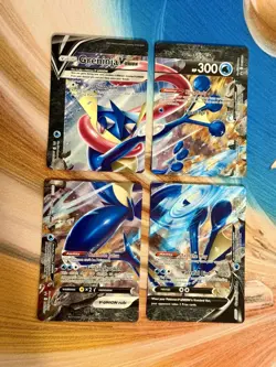 Pokemon TCG Greninja V Union FULL SET OF 4 Near Mint FAST SHIPPING - Image 1