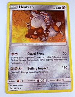 Heatran 88/156, Ultra Prism, Holo, Pokemon, LP - Image 1