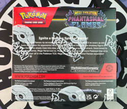 Pokemon TCG Mega Evolution Phantasmal Flames Booster Box 36 Packs Factory Sealed - Image 2
