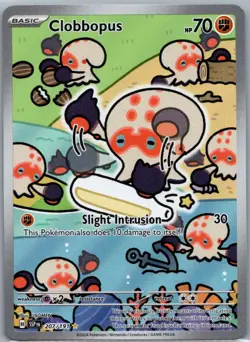 Clobbopus 207/191 Illustration Rare Surging Sparks Pokemon Near Mint - Image 1