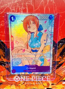 One Piece TCG O-Nami Promo SEALED OP05-062 Illustration Box Vol.1 Peach Momoko - Image 1