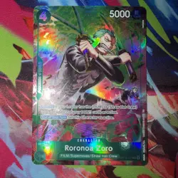 Roronoa Zoro (OP13-037) TR Treasure Rare Adventure on Kami's Island (OP15-EB04) - Image 1