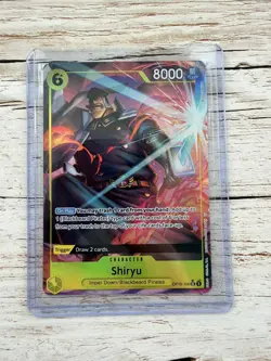 One Piece CCG The Time Of Battle OP16-108 Shiryu SR Alternate Art English - Image 1