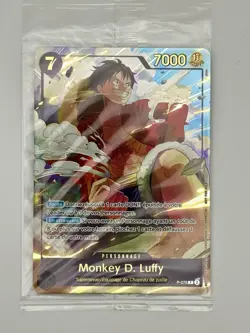 Monkey.D.Luffy P-075 French Exclusive Japan Expo -Sealed - One Piece Card Game - Image 1