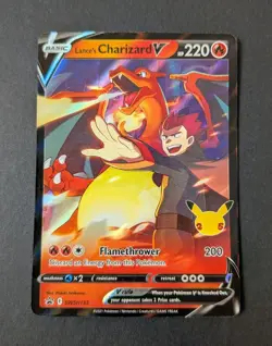 Lance's Charizard V SWSH133 - Sword & Shield Promo *NM* Holo Pokemon Card - Image 2