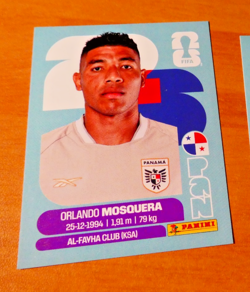 PANINI FOOTBALL FIFA WORLD CUP STICKER CARD CARTE MOSQUERA PAN 2 MINT 2026 - Image 1