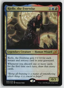 Rielle, the Everwise LP Foil 203 Ikoria: Lair of Behemoths Magic: The Gathering - Image 1