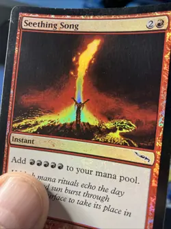 MTG - Seething Song - Mirrodin - Foil - LP 195/306 - Image 2
