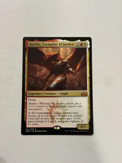 Aurelia, Exemplar of Justice Guilds of Ravnica GRN Magic the gathering MTG LP - Image 1