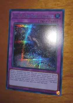 Yugioh - The Black Goat Laughs MP25-EN057 Prismatic Secret Rare 1st Ed - Image 3