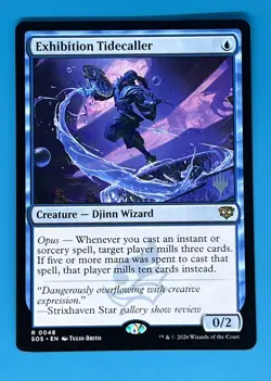 Exhibition Tidecaller Promo Pack: Secrets of Strixhaven Foil - Image 1