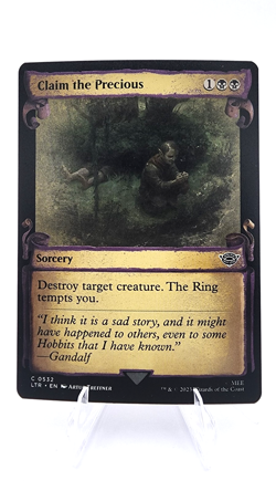 Claim the Precious (Showcase Scrolls) Universes Beyond: LOTR Regular. - Image 1